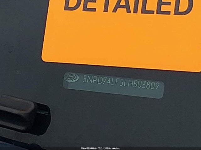 Hyundai mpi nu 2020 5NPD74LF5LH503809 Image 9