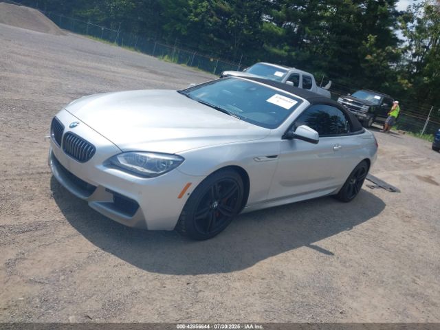 2013 BMW 650I WBAYP1C53DDX00568 Photo 1