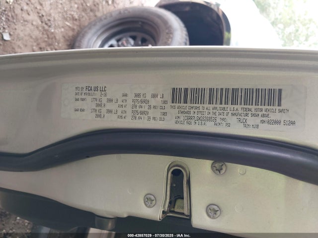 1C6RR7LGXGS268526 RAM 1500