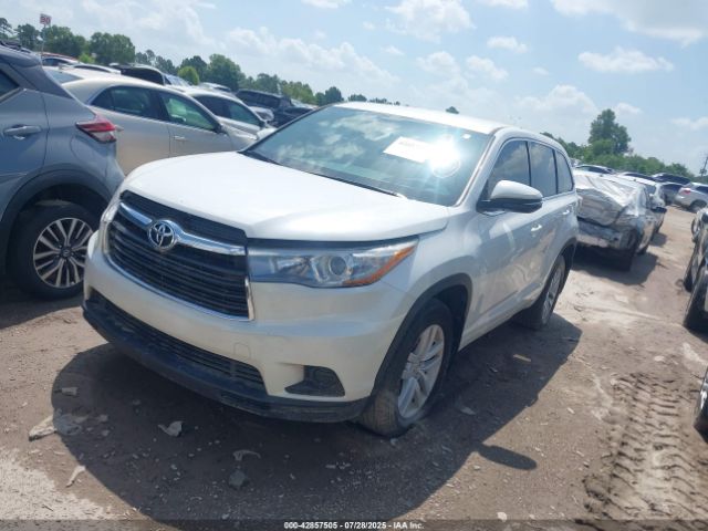 2015 TOYOTA HIGHLANDER 5TDZARFHXFS014192 Photo 1