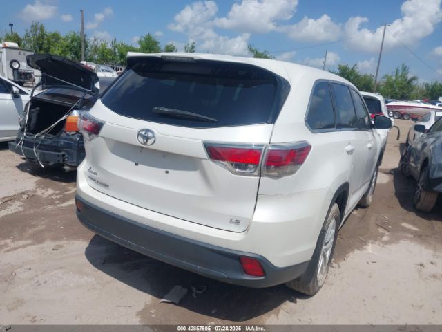 2015 TOYOTA HIGHLANDER 5TDZARFHXFS014192 Photo 3