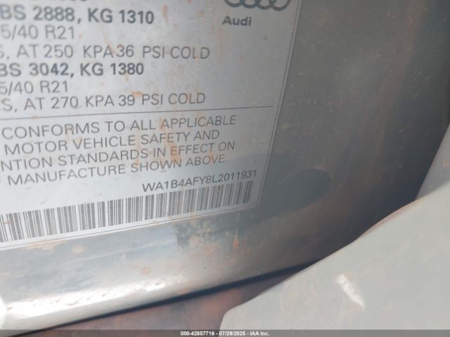 2020 AUDI SQ5 WA1B4AFY8L2011931 Photo 8