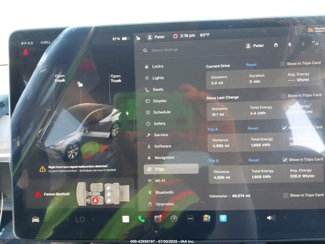 2023 TESLA MODEL Y 7SAYGAEE0PF869737 Photo 6