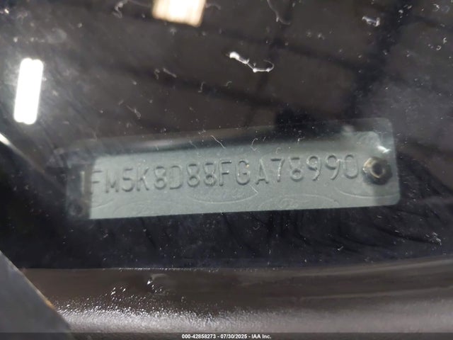 1FM5K8D88FGA78990 Ford 2015