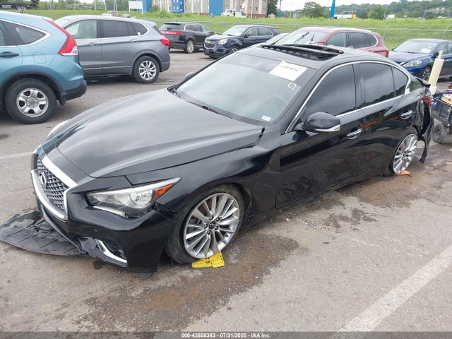 Продажа на аукционе авто 2021 Infiniti Q50 Luxe Awd, vin: JN1EV7BR9MM750686, номер лота: 42858363
