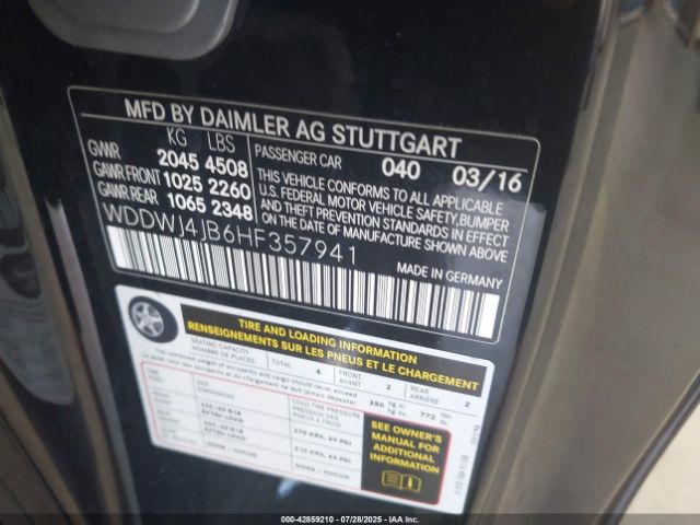 2017 MERCEDES-BENZ C 300 WDDWJ4JB6HF357941 Photo 8