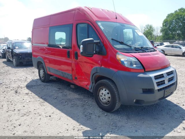 2015 RAM PROMASTER 2500 3C6TRVCG5FE501742