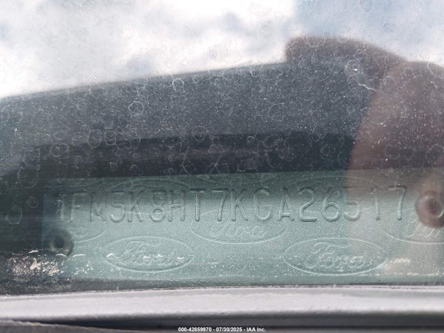 Ford 3.5l gtdi 2019 1FM5K8HT7KGA26517 Image 9