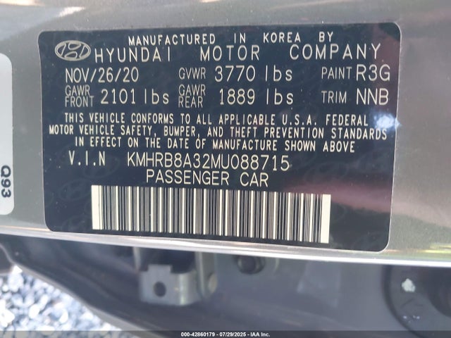Hyundai gamma ii 2021 KMHRB8A32MU088715 Image 9