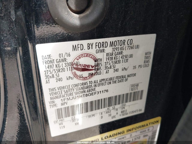 1FMJU1HT8GEF31176 Ford gtdi