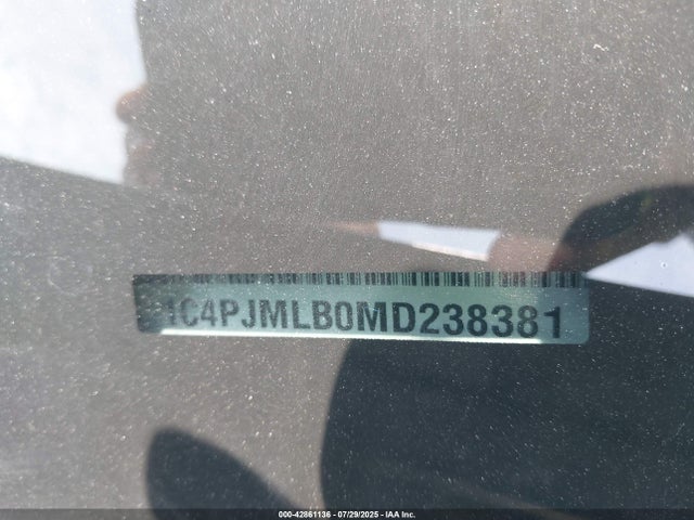 Jeep 2021 2021 1C4PJMLB0MD238381 Image 9