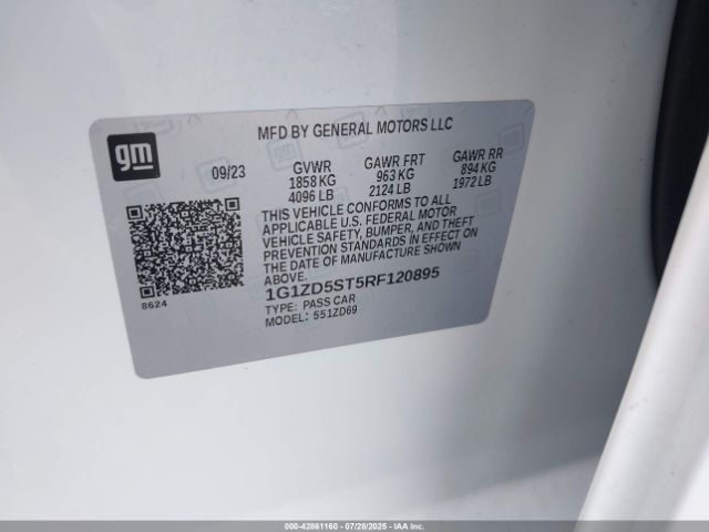 2024 CHEVROLET MALIBU 1G1ZD5ST5RF120895 Photo 8
