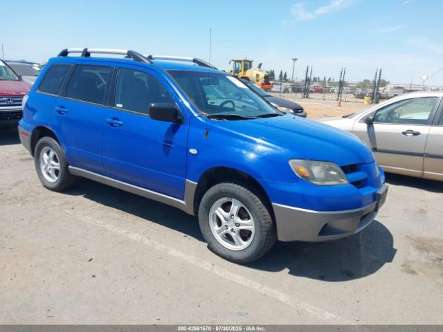 2004 MITSUBISHI OUTLANDER JA4LZ31FX4U066359 Photo 0