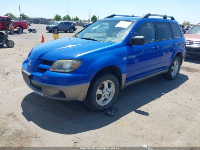 2004 MITSUBISHI OUTLANDER JA4LZ31FX4U066359 Photo 1