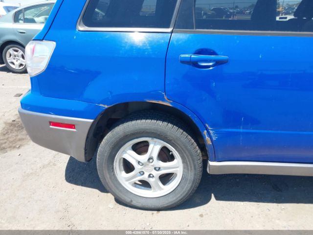 2004 MITSUBISHI OUTLANDER JA4LZ31FX4U066359 Photo 5