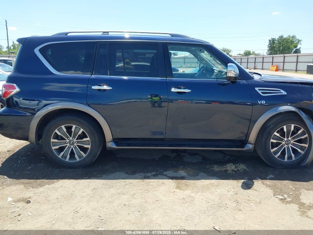 2020 Nissan Armada Sl 4wd მანქანა იყიდება აუქციონზე, vin: JN8AY2NC8L9615055, აუქციონის ნომერი: 42861698