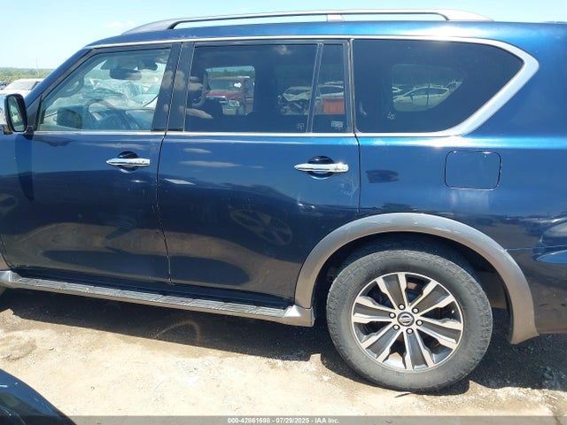 2020 Nissan Armada Sl 4wd მანქანა იყიდება აუქციონზე, vin: JN8AY2NC8L9615055, აუქციონის ნომერი: 42861698