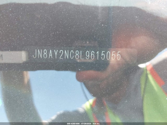 2020 Nissan Armada Sl 4wd მანქანა იყიდება აუქციონზე, vin: JN8AY2NC8L9615055, აუქციონის ნომერი: 42861698