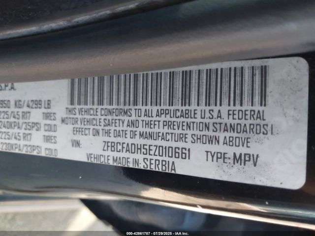 2014 FIAT 500L ZFBCFADH5EZ010661 Photo 8