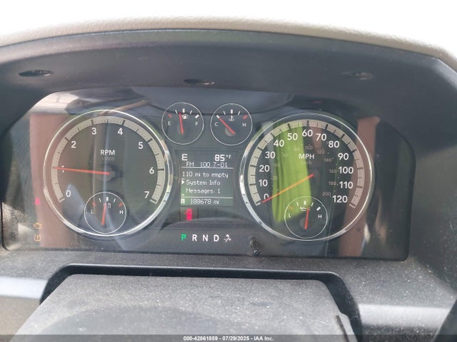 Aukcja sprzedaży 2009 Dodge Ram 1500 Slt/sport/trx, vin: 1D3HV18P29S781642, numer aukcji: 42861859