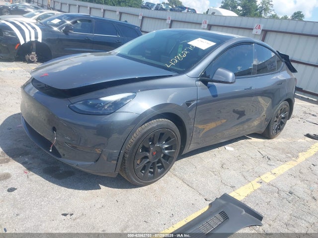 2021 TESLA MODEL Y 5YJYGAEE2MF148702 Photo 1