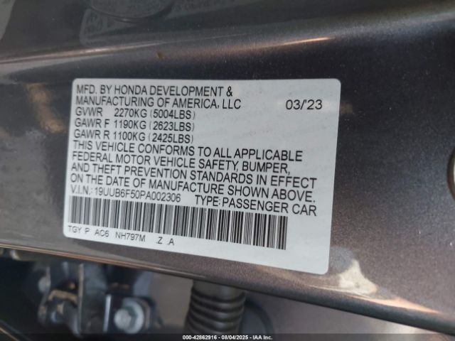 2023 ACURA TLX 19UUB6F50PA002306 Photo 8