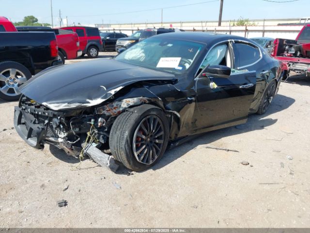 2016 MASERATI GHIBLI ZAM57RTA4G1183266 Photo 1