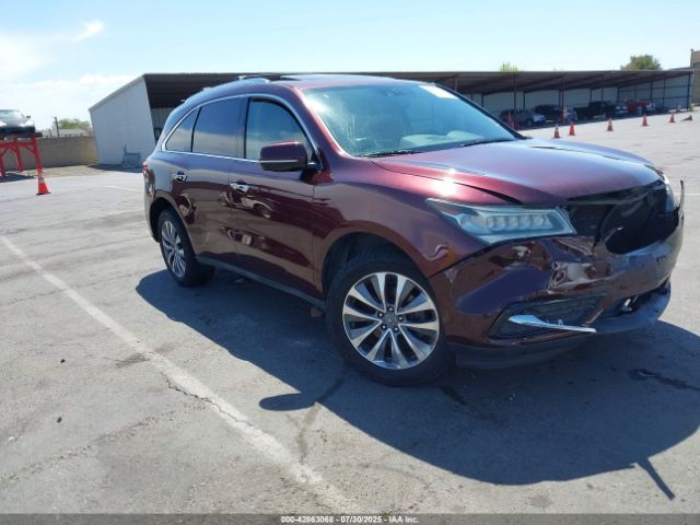 2015 ACURA MDX 5FRYD4H44FB022212 Photo 0