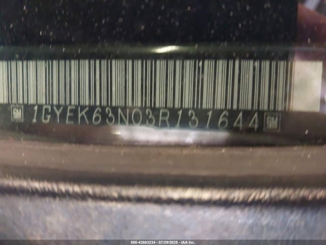 2003 CADILLAC ESCALADE 1GYEK63N03R131644 Photo 8