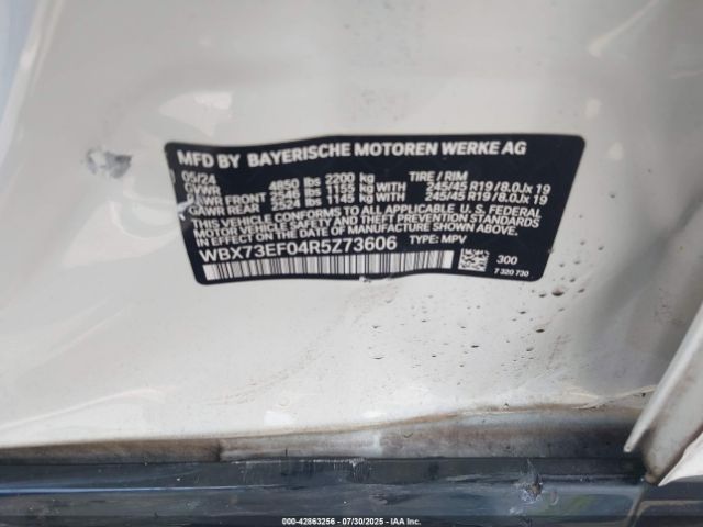 2024 BMW X1 WBX73EF04R5Z73606 Photo 8