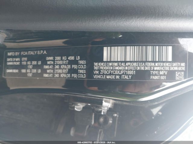 2018 FIAT 500X ZFBCFYCBXJP718951 Photo 8