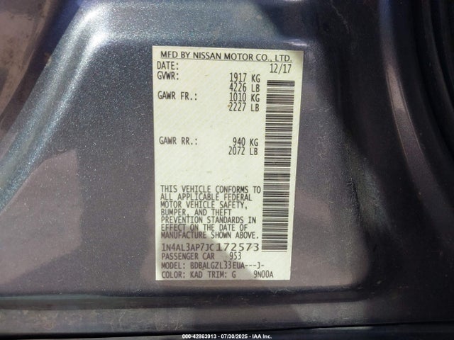 1N4AL3AP7JC172573 Nissan 2018