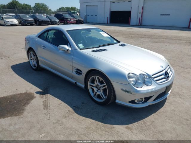 2007 MERCEDES-BENZ SL 550 WDBSK71F87F130144