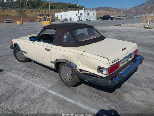 1988 MERCEDES-BENZ 560 WDBBA48D7JA089340 Photo 2