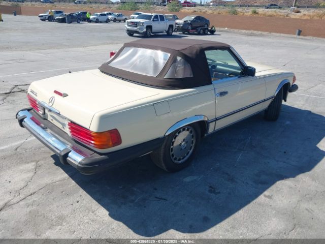 1988 MERCEDES-BENZ 560 WDBBA48D7JA089340 Photo 3