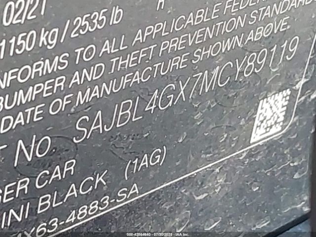 2021 JAGUAR XF SAJBL4GX7MCY89119 Photo 8