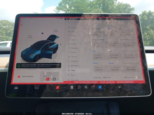 2024 TESLA MODEL Y 7SAYGDED2RA310411 Photo 6