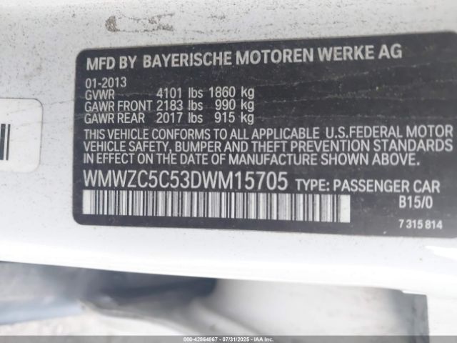 2013 MINI COUNTRYMAN WMWZC5C53DWM15705 Photo 8