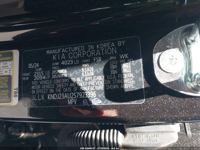 KIA 2025 2025 KNDJ23AU2S7923396 Image 9