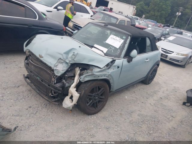 2013 MINI CONVERTIBLE WMWZN3C50DT569210 Photo 1