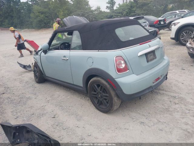 2013 MINI CONVERTIBLE WMWZN3C50DT569210 Photo 2