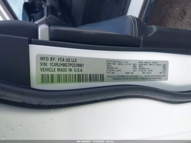 2023 JEEP GRAND CHEROKEE 1C4RJHBG7PC578957 Photo 8