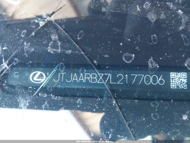 JTJAARBZ7L2177006 Lexus 8ar-fts