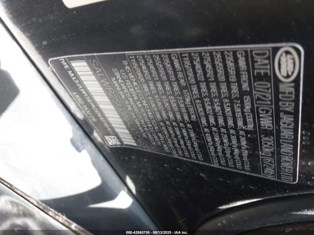 Land Rover aj20p6 2022 SALWR2SU3NA207360 Image 9