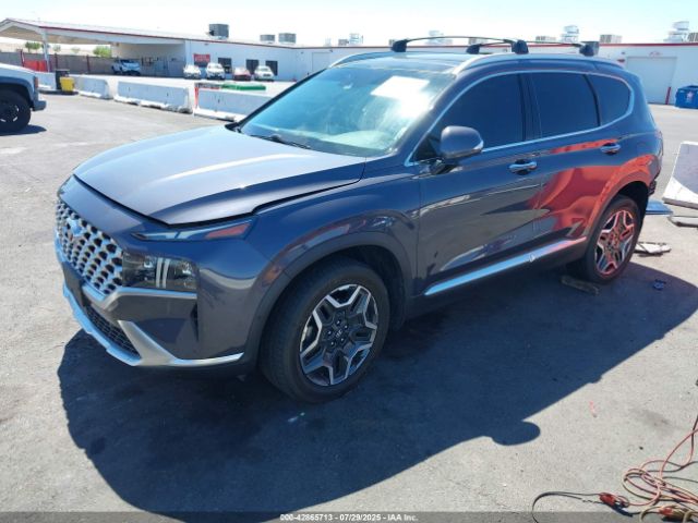 2022 HYUNDAI SANTA FE HYBRID KM8S5DA14NU026119 Photo 1