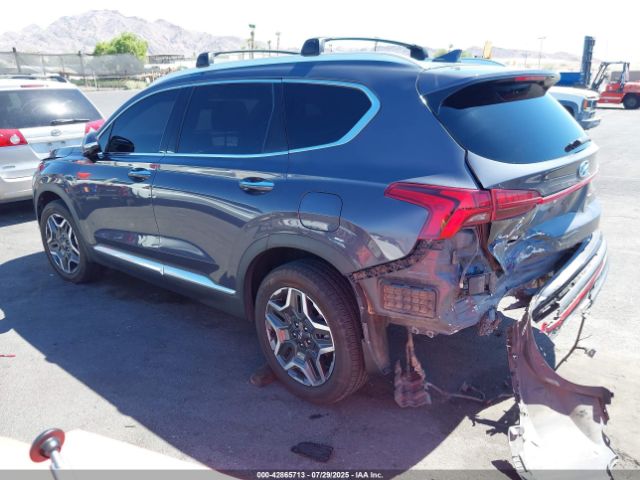 2022 HYUNDAI SANTA FE HYBRID KM8S5DA14NU026119 Photo 2