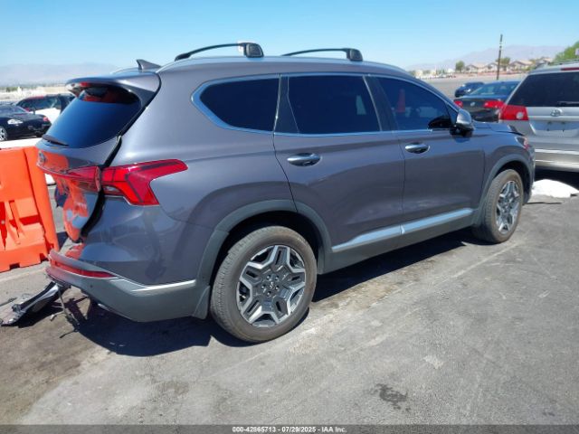 2022 HYUNDAI SANTA FE HYBRID KM8S5DA14NU026119 Photo 3