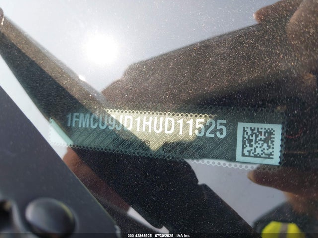 1FMCU9JD1HUD11525 Ford gtdi sigma w/premium fuel
