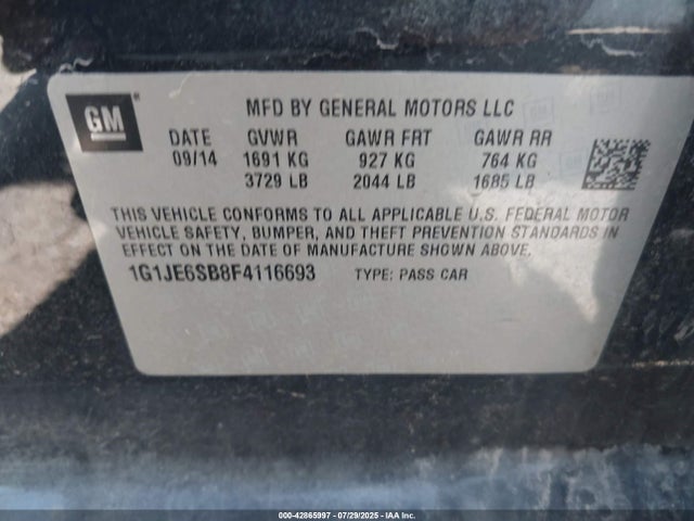1G1JE6SB8F4116693 Chevrolet LUV