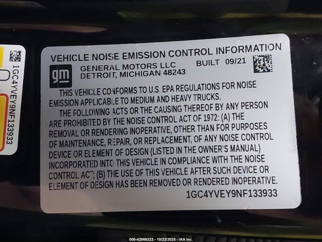 2022 CHEVROLET SILVERADO 3500HD 1GC4YVEY9NF133933 Photo 8